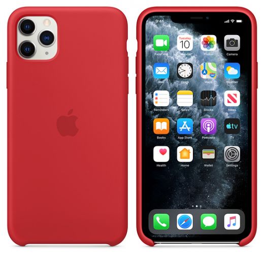 Чехол Apple Silicone Case (PRODUCT)Red (MWYV2) для iPhone 11 Pro Max