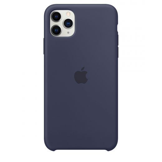 Чехол Apple Silicone Case Midnight Blue (MWYW2) для iPhone 11 Pro Max