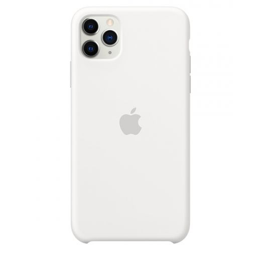 Чехол Apple Silicone Case White (MWYX2) для iPhone 11 Pro Max