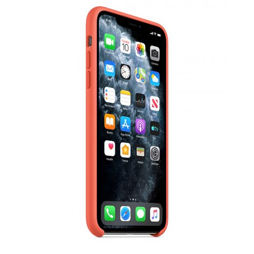 Чехол Apple Silicone Case Clementine (Orange) (MX022) для iPhone 11 Pro Max