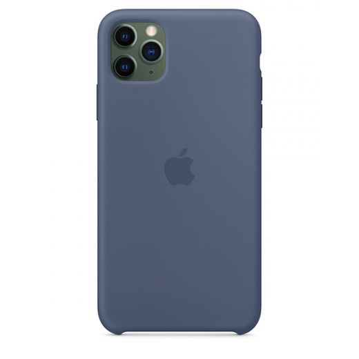 Чехол Apple Silicone Case Alaskan Blue (MX032) для iPhone 11 Pro Max