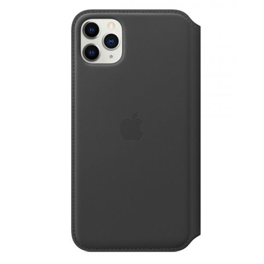 Чехол Apple Leather Folio Case Black (MX082) для iPhone 11 Pro Max