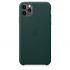 Чехол Apple Leather Case Forest Green (MX0C2) для iPhone 11 Pro Max