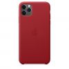 Чехол Apple Leather Case (PRODUCT)Red (MX0F2) для iPhone 11 Pro Max