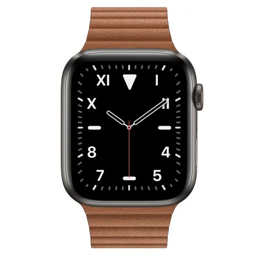 Ремінець Apple Leather Loop Brown 42/44mm (MXAF2)