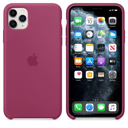 Чохол Apple Silicone Case Pomegranate (MXM82) для iPhone 11 Pro Max