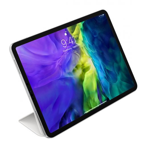 Оригинальный чехол Apple Smart Folio White (MXT32) для iPad Pro 11" M1 | M2 (2020 | 2021 | 2022)