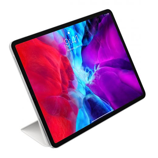 Оригинальный чехол Apple Smart Folio White (MXT82) для iPad Pro 12.9" M1 | M2 (2020 | 2021 | 2022)