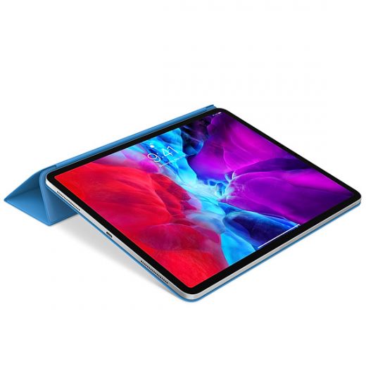 Оригинальный чехол Apple Smart Folio Surf Blue (MXTD2) для iPad Pro 12.9" M1 | M2 (2020 | 2021 | 2022)