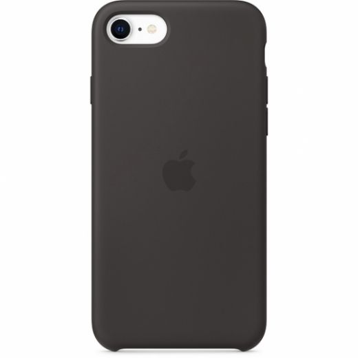 Силиконовый чехол CasePro Silicone Case Black для iPhone SE | 8