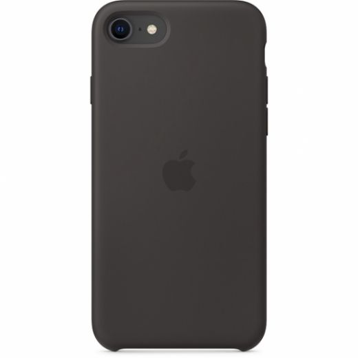 Силиконовый чехол CasePro Silicone Case Black для iPhone SE | 8