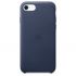 Чехол Apple Leather Case Midnight Blue (MXYN2) для iPhone SE (2020) Чехол Apple Leather Case Midnight Blue (MXYN2) для iPhone SE (2020)