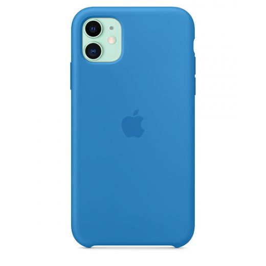 Чохол Apple Sillicone Case Surf Blue (MXYY2) для iPhone 11