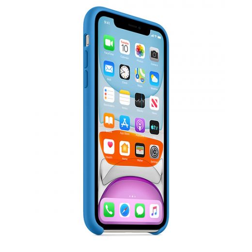 Чехол Apple Sillicone Case Surf Blue (MXYY2) для iPhone 11