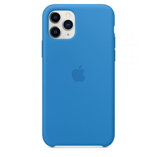 Чехол Apple Sillicone Case Surf Blue (MY1F2) для iPhone 11 Pro