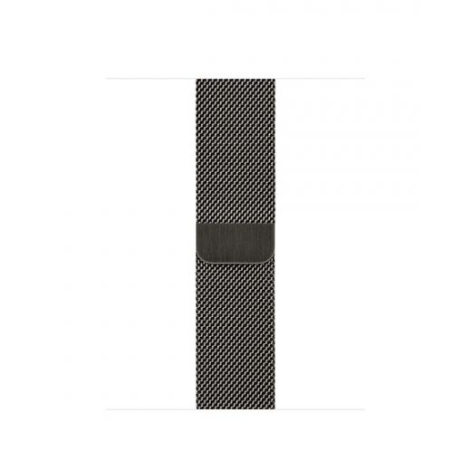Оригінальний ремінець Apple Milanese Loop Graphite (MYAN2) для Apple Watch 38mm | 40mm | 41mm  | 42mm