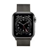 Apple Watch Series 6 (GPS + Cellular) 40mm Graphite Stainless Steel Case with Milanese Loop (MG2U3)