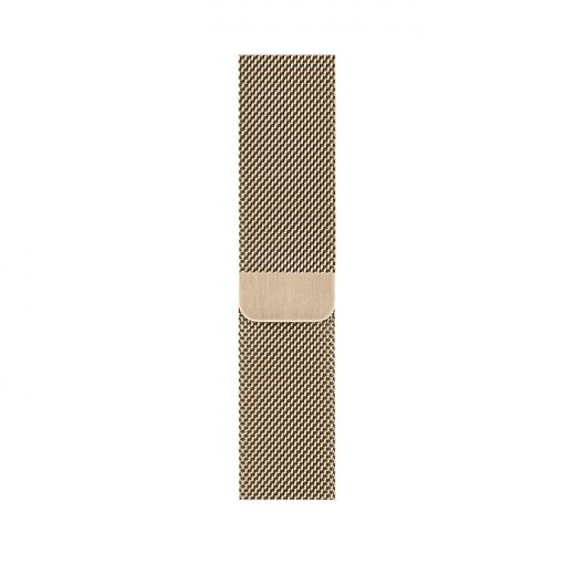 Apple Watch Series 6 (GPS + Cellular) 44mm Gold Stainless Steel Case with Milanese Loop (M07P3)