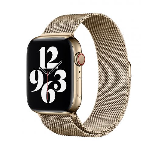 Ремешок Apple Milanese Loop Gold (MYAP2) для Apple Watch 42mm | 44mm | 45mm