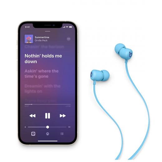 Безпровідні навушники-вкладиші  Beats Flex, серия All‑Day Wireless, Flame Blue (MYMG2)