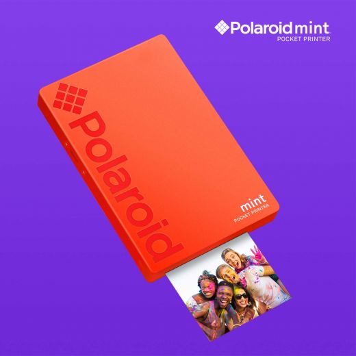 Принтер моментальной печати Polaroid Mint Pocket Printer Red