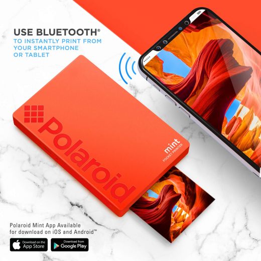 Принтер миттєвого друку Polaroid Mint Pocket Printer Red