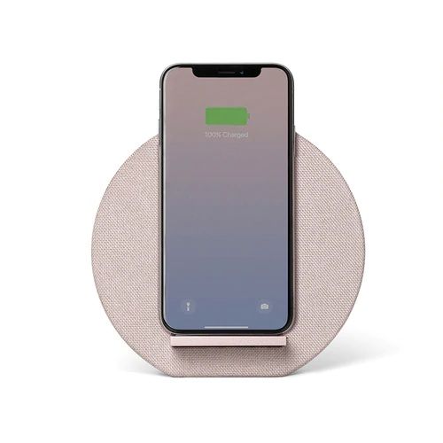 Беспроводная зарядка Native Union Dock Wireless Charger Fabric Rose (DOCK-WL-FB-ROSE)