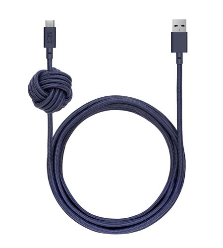 Кабель Native Union Night Cable USB-A to USB-C Marine (3 m) (NCABLE-KV-AC-MAR)