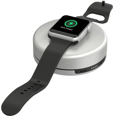 Док-станція Nomad Pod 1800 mAh Silver для Apple Watch (POD-APPLE-S)