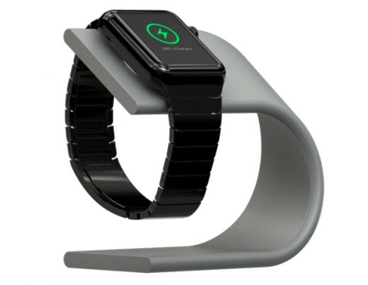Док-станція Nomad Stand Silver для Apple Watch (STAND-APPLE-S)