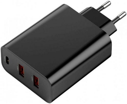 Зарядний пристрій Baseus PPS Three Output Quick Charger 60W Black (CCFS-G01)