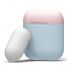 Чехол Elago Silicone Duo Case Pastel Blue/Pink/White (EAPDO-PBL-PKWH) для Airpods