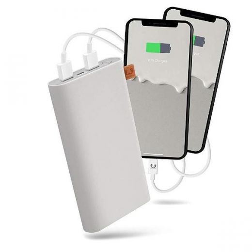 Повербанк с беспроводной зарядкой Fresh 'N Rebel Powerbank V2 18000 mAh Cloud (2PB5500CL)