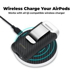 Чехол Pitaka Air Pal Premium Black для AirPods
