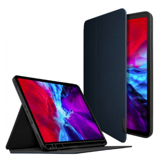 Чохол Laut Prestige Folio Indigo (L_IPD20_PRE_BL) для iPad Air 11” 6 M2 (2024) | iPad Air 10.9" 4 | 5 M1 Chip (2022 | 2020)