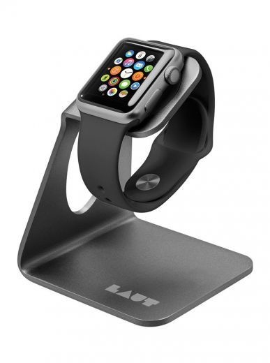 Підставка Laut AW-Stand Gun Metal для Apple Watch