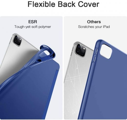 Чехол ESR Rebound Pencil Smart Case Navy Blue для iPad Pro 12.9" (2020/2018)