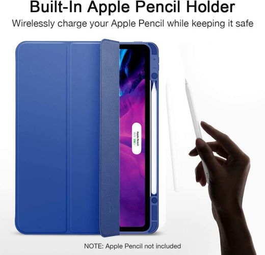 Чехол ESR Rebound Pencil Smart Case Navy Blue для iPad Pro 11" (2020/2018)