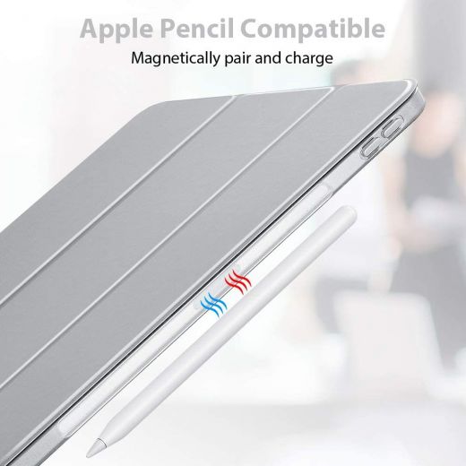 Чохол ESR Rebound Slim Smart Case Gray для iPad Pro 12.9" (2020/2018)