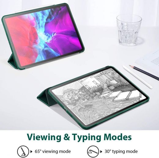 Чехол ESR Rebound Slim Smart Case Pine Green для iPad Pro 12.9" M1 (2021 | 2020 | 2018)