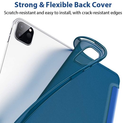 Чохол ESR Rebound Slim Smart Case Navy Blue для iPad Pro 12.9" (2020/2018)