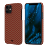 Чохол Pitaka MagEZ Red | Orange (Herringbone) для iPhone 12 | 12 Pro