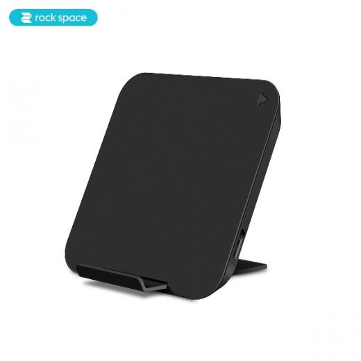 Беспроводная зарядка Rock Space W6 Wireless Charger Black (WTS-H001)