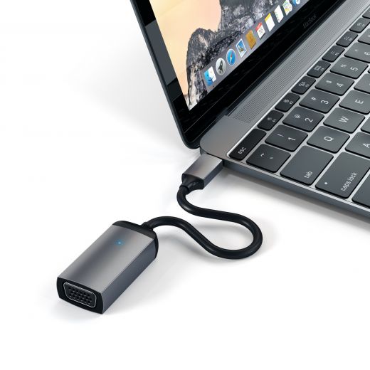 Адаптер Satechi Type-C VGA Adapter Space Gray (ST-TCVGA)