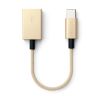 Адаптер Satechi Type-C to Type-A Cabled Adapter Gold (ST-TCCAG)