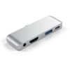 Адаптер Satechi Aluminum Type-C Mobile Pro Hub Silver (ST-TCMPHS)