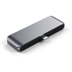 Адаптер Satechi Aluminum Type-C Mobile Pro Hub Space Gray (ST-TCMPHM)