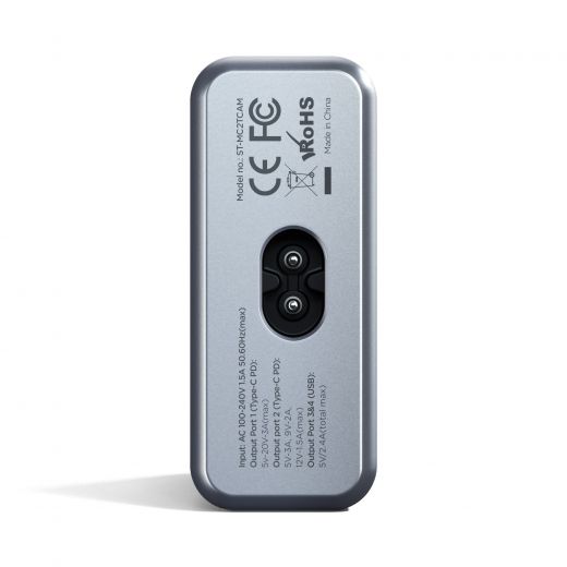 Быстрая зарядка Satechi 75W Dual Type-C PD Travel Charger (ST-MC2TCAM)
