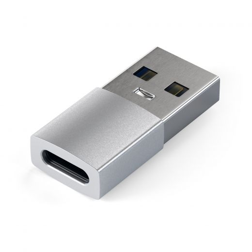 Адаптер Satechi Type-A to Type-C Adapter Silver (ST-TAUCS)