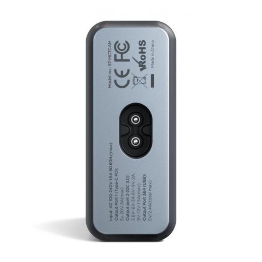 Швидка зарядка Satechi USB-C 75W Travel Charger Space Gray (ST-MCTCAM)